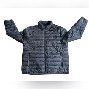 Ozark Trail Black Packable Puffer Jacket Recycled Fill Men's Size XL